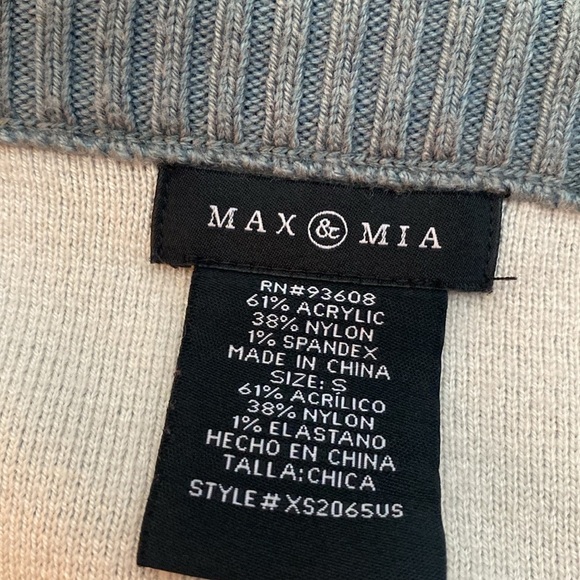 Max & Mia Heather sage green Pullover super soft sweater size small - Picture 7 of 8